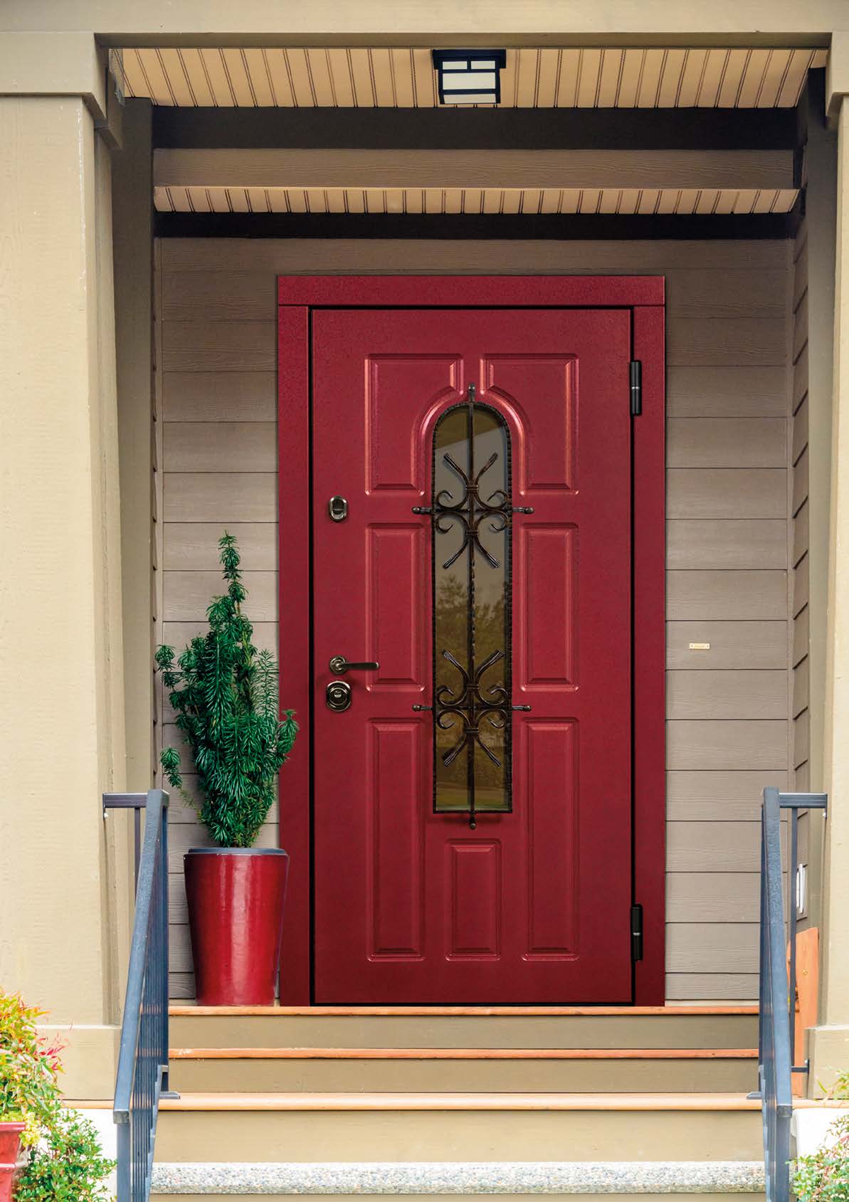 фото дверей входных для загородного дома